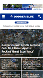 Mobile Screenshot of dodgerblue.com